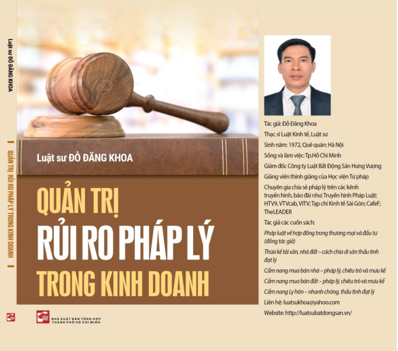 Sách Quản trị rủi ro pháp lý trong kinh doanh