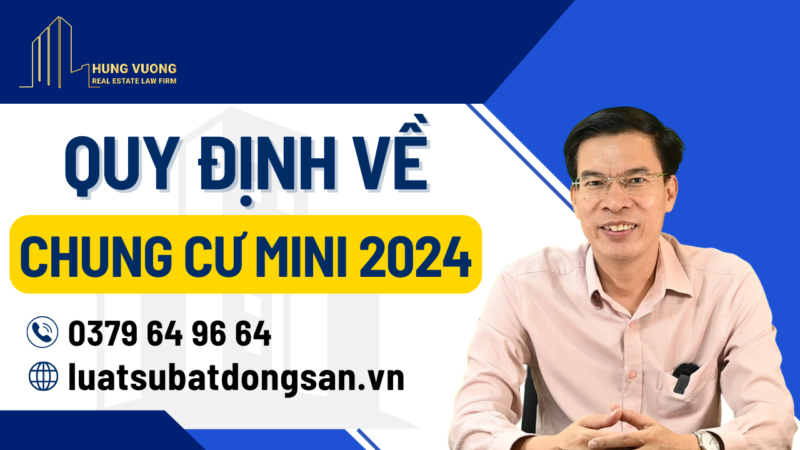 Quy định về chung cư mini 2024 – luật sư nhà đất